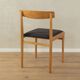 Classic Scandinavian dining chairs from the 1960s, set of 4