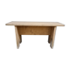 Banc en bois