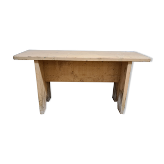 Wooden bench