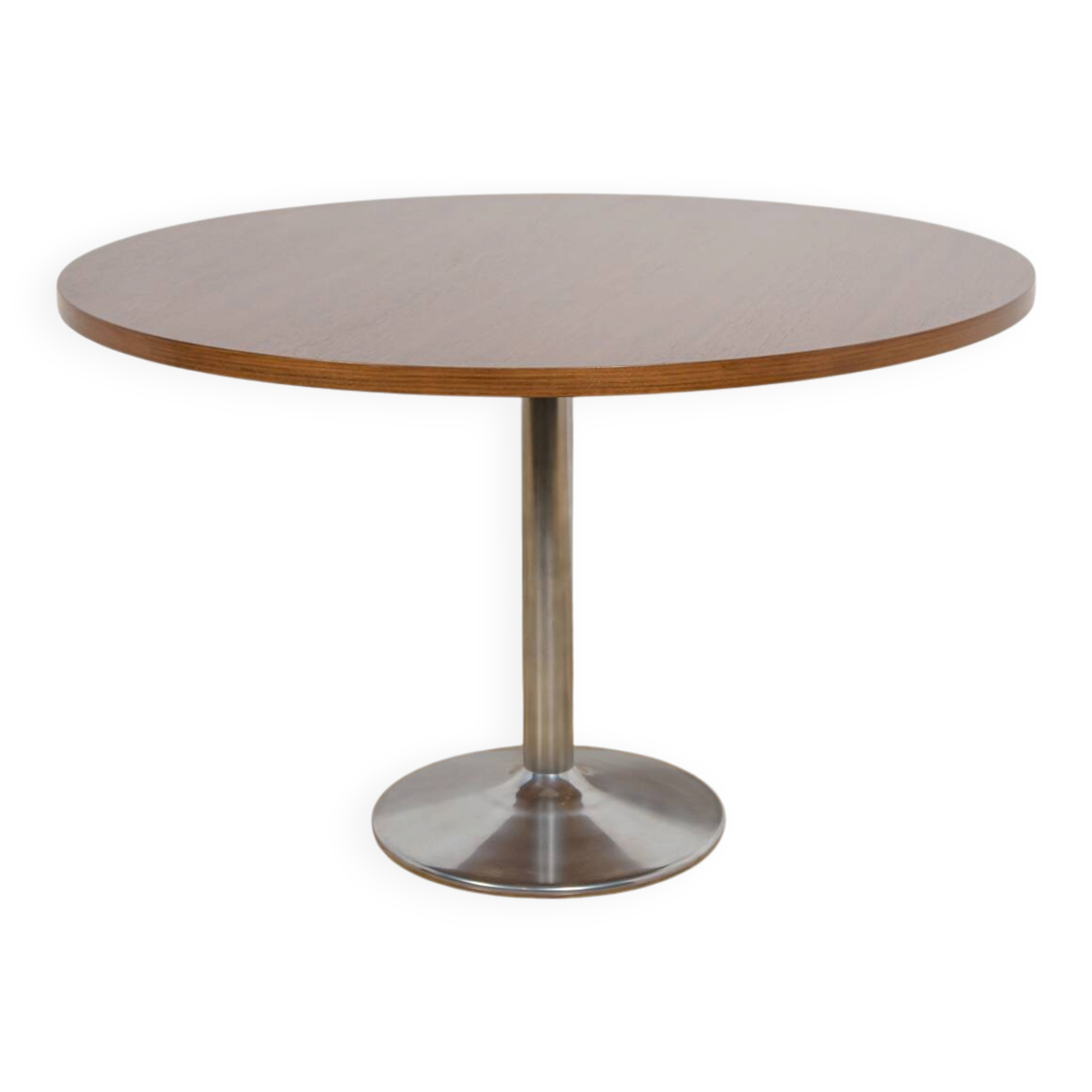 Mid-Century Modern Teak Round Dining Table, Denmark, 1970s
