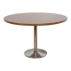 Mid-Century Modern Teak Round Dining Table, Denmark, 1970s