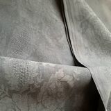 Damask linen tablecloth