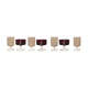 Ensemble verres et coupes 1970