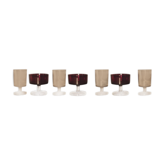 Set glasses and cups 1970