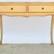 Console 2 tiroirs en bois laqué