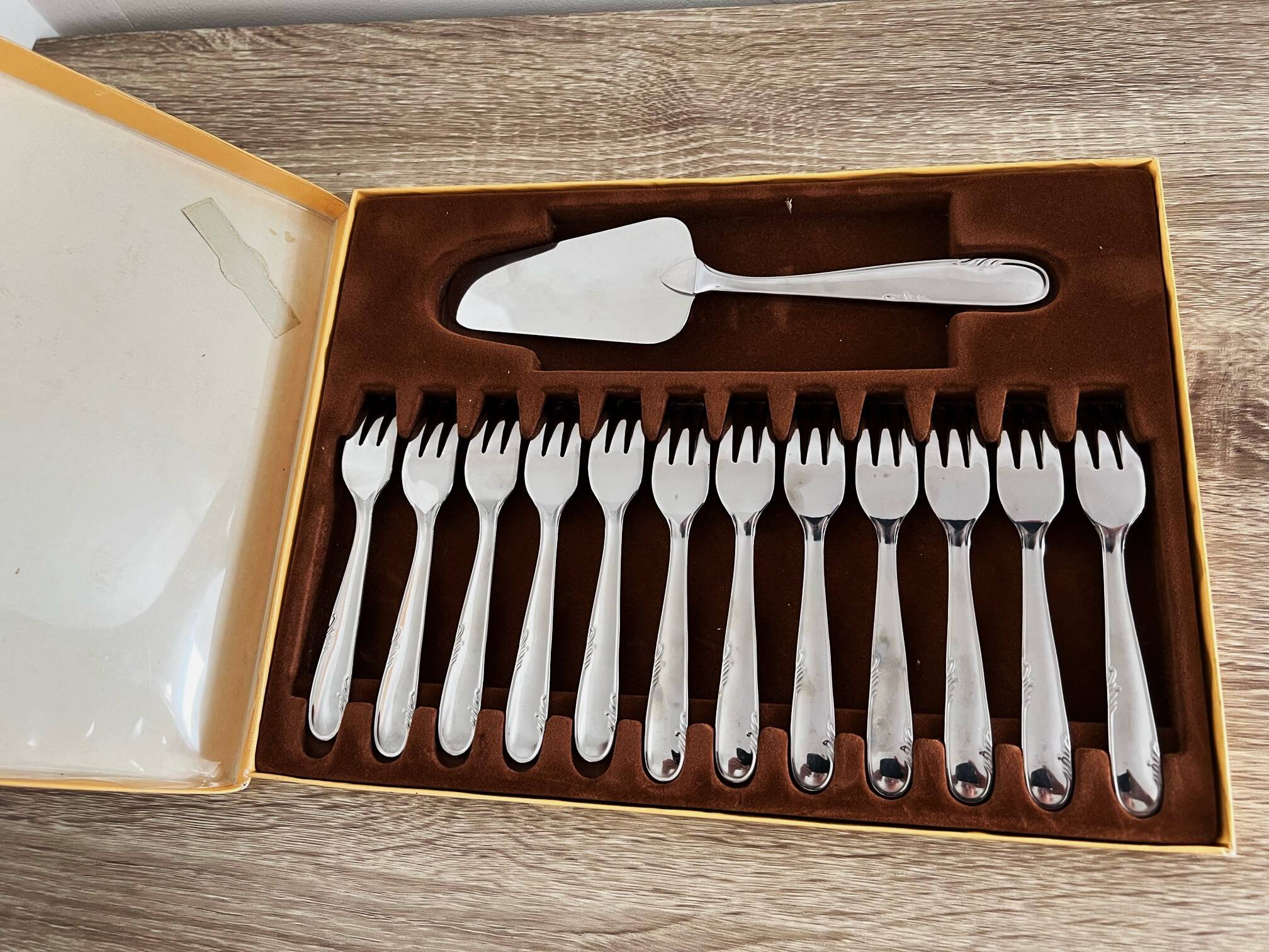 Sosody Lot De 12 Fourchettes En Acier Inoxydable, 21 Cm