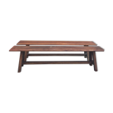 Banc en bois massif ancien