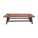Bench in old solid wood