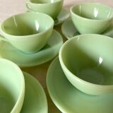 New Duralex opaline cups, 50s-60s