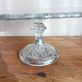 Cut glass cake stand
