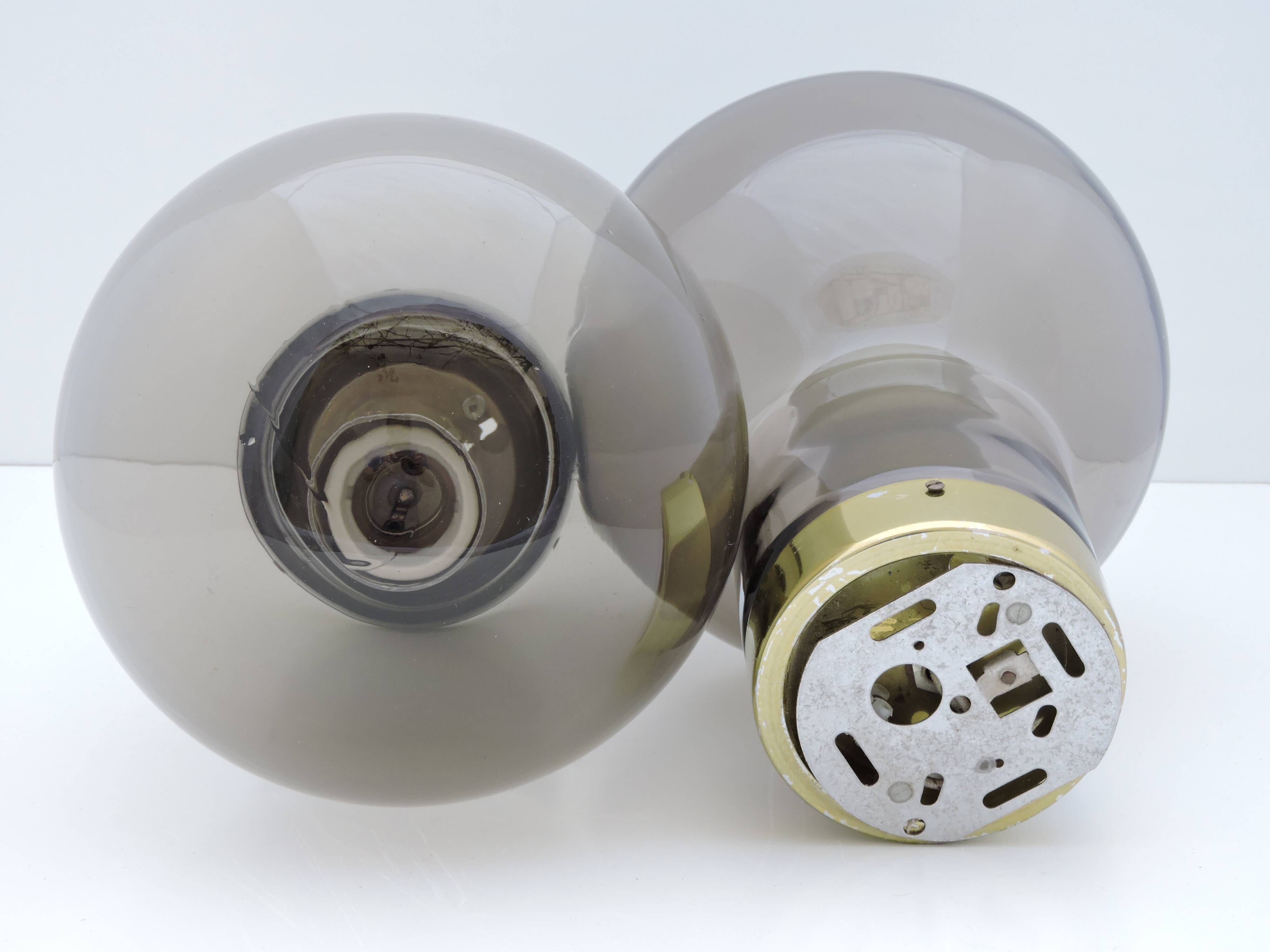 Pair of vintage Dutch ceiling lights by Raak 36 cm