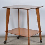 Rolling service feet compass