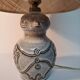 Lampe en céramique zoomorphe 70's