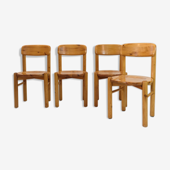 Set of 4 chairs, Rainer Daumiller, 1970s