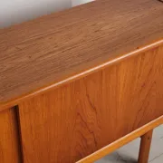 Teak sliding door enfilade by H.W. Klein, Denmark, 1960s