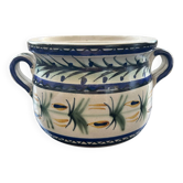 Plant pot signed Keraluc Quimper