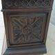 Breton chest in carved wood