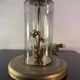 Lamp See Delmas glass and brass, vintage design