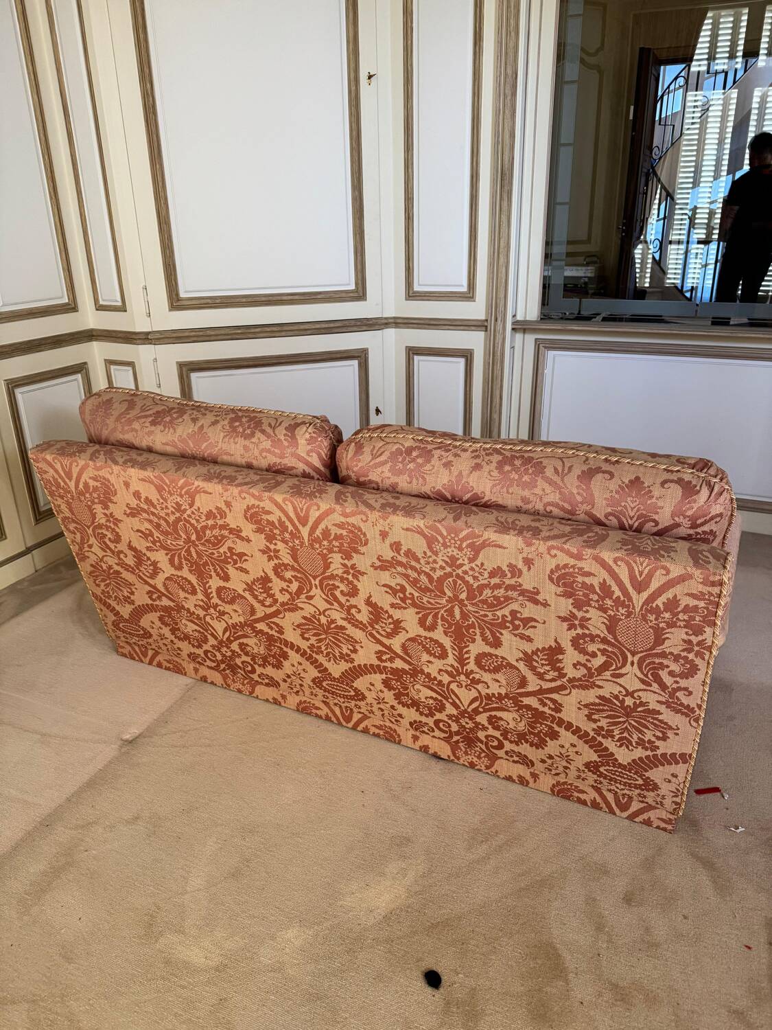 Pair of sofas Maison Schwartz Paris, 1970s-80s