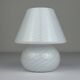 Vintage swirling Murano glass table lamp, 1970s