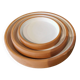 Série de 3 plats terre cuite artisanale