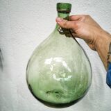 Demijohn green 6 liters