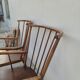 Paire de fauteuils Baumann signé modèle Éventail vintage