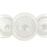 Set of 7 Regency Fidenza Crystal Champagne Glasses