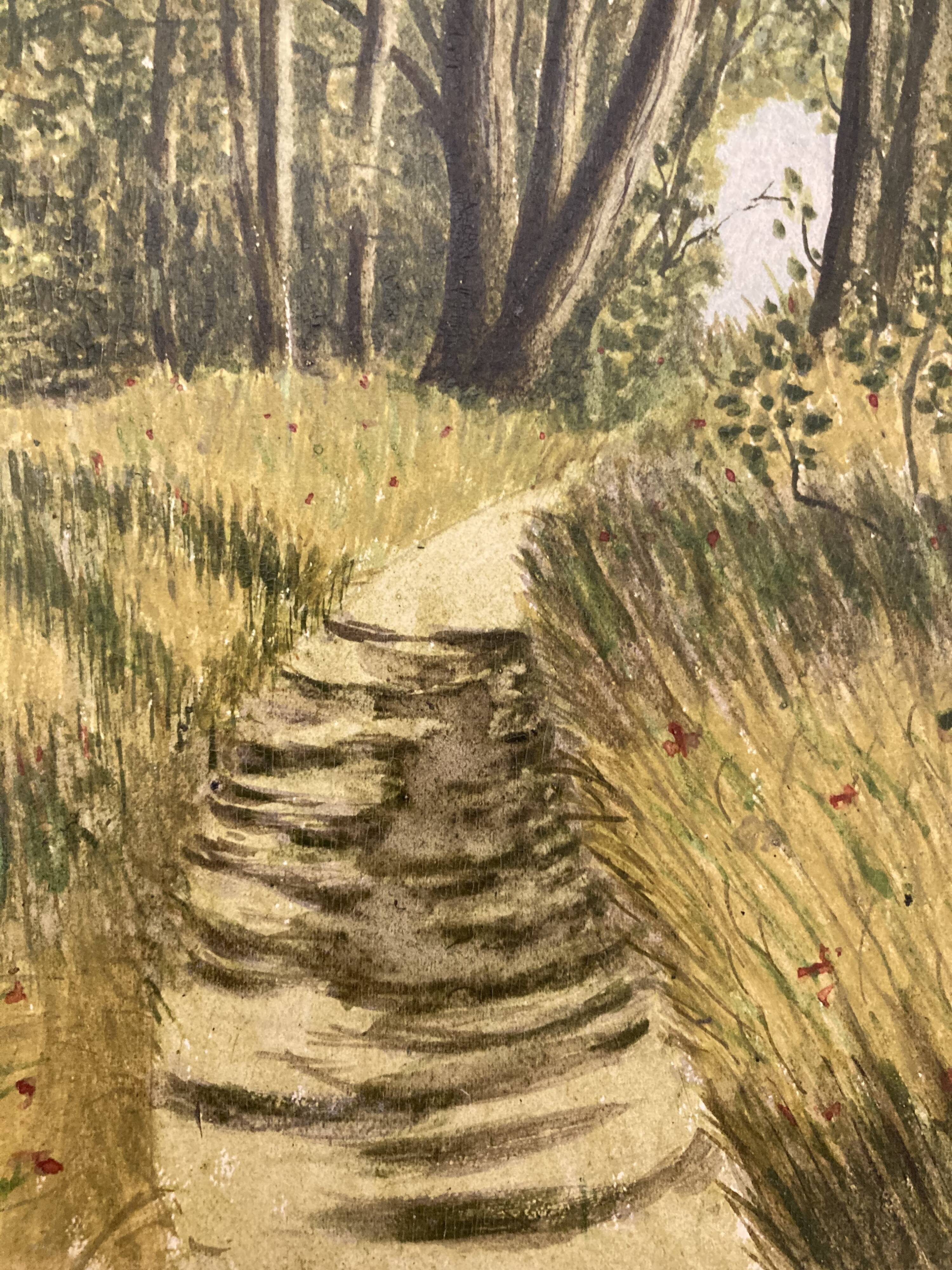Aquarelle vintage