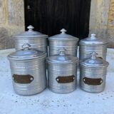 Set of 6 spice jars