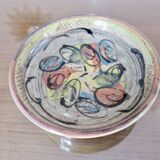 Ceramic bowl, pocket emptier, signed