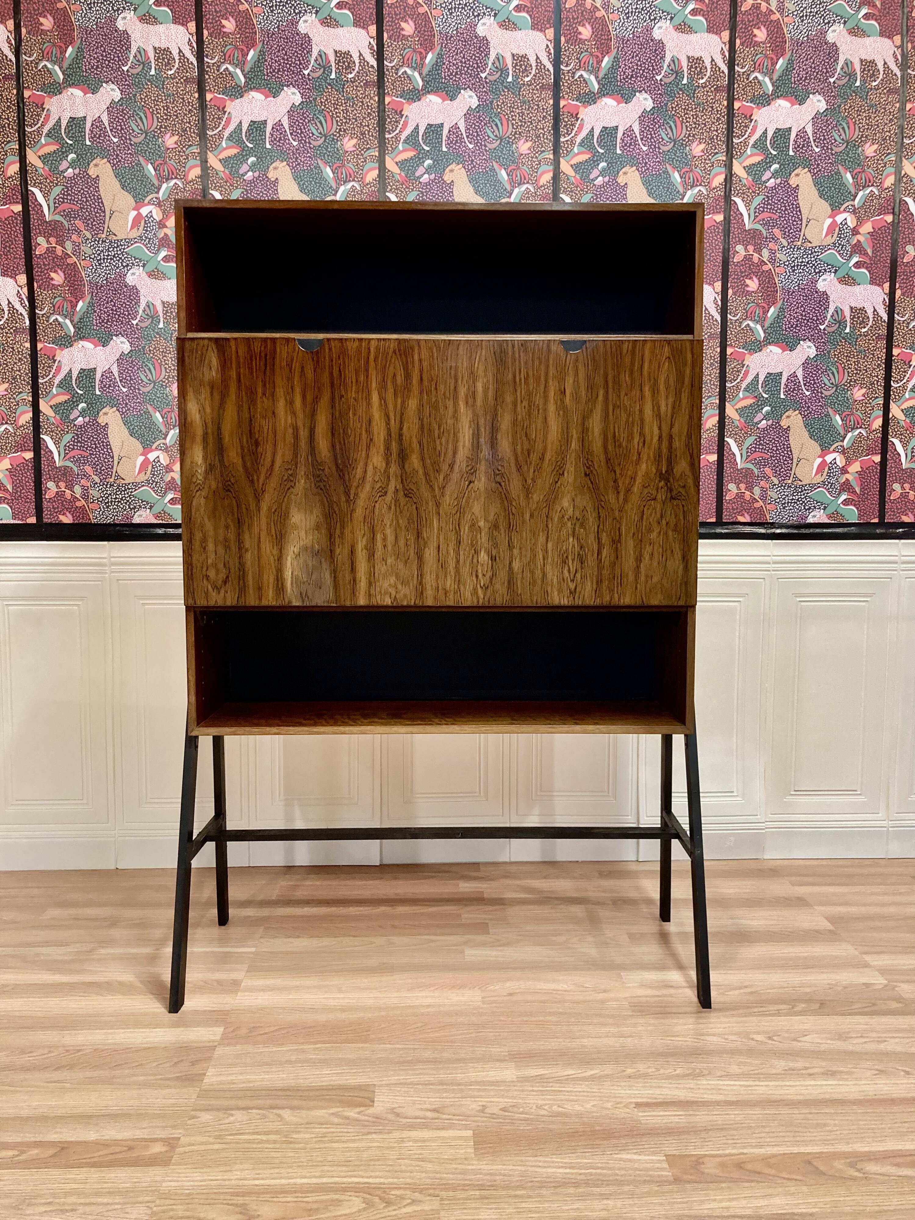 Rosewood desk scandinavian design 1950.