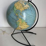 Vintage 1960s Girard Barrère glass globe - 36 cm