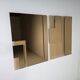 Pair of Andromeda mirrors by Nanda Vigo in 1974 for Glas Italia.