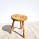 Tabouret vintage en rotin