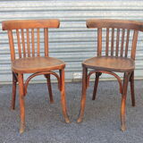 Pair of Artex bistro chairs