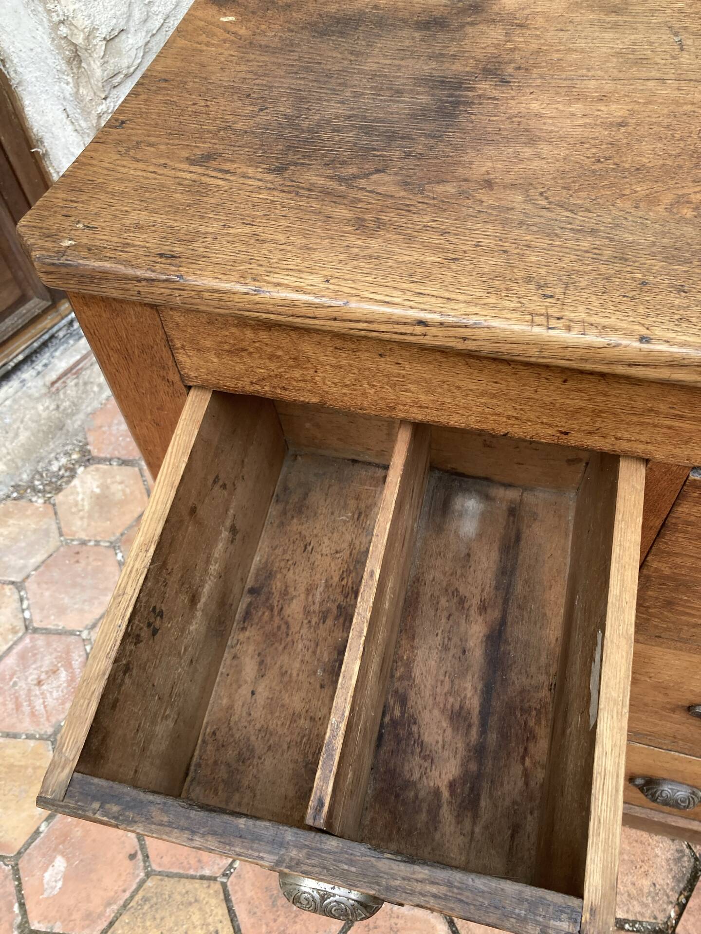 Meuble de métier ancien 9 tiroirs