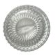 Vintage, cut crystal vide-poche from the 20th century.