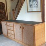 Bamboo and canning sideboard