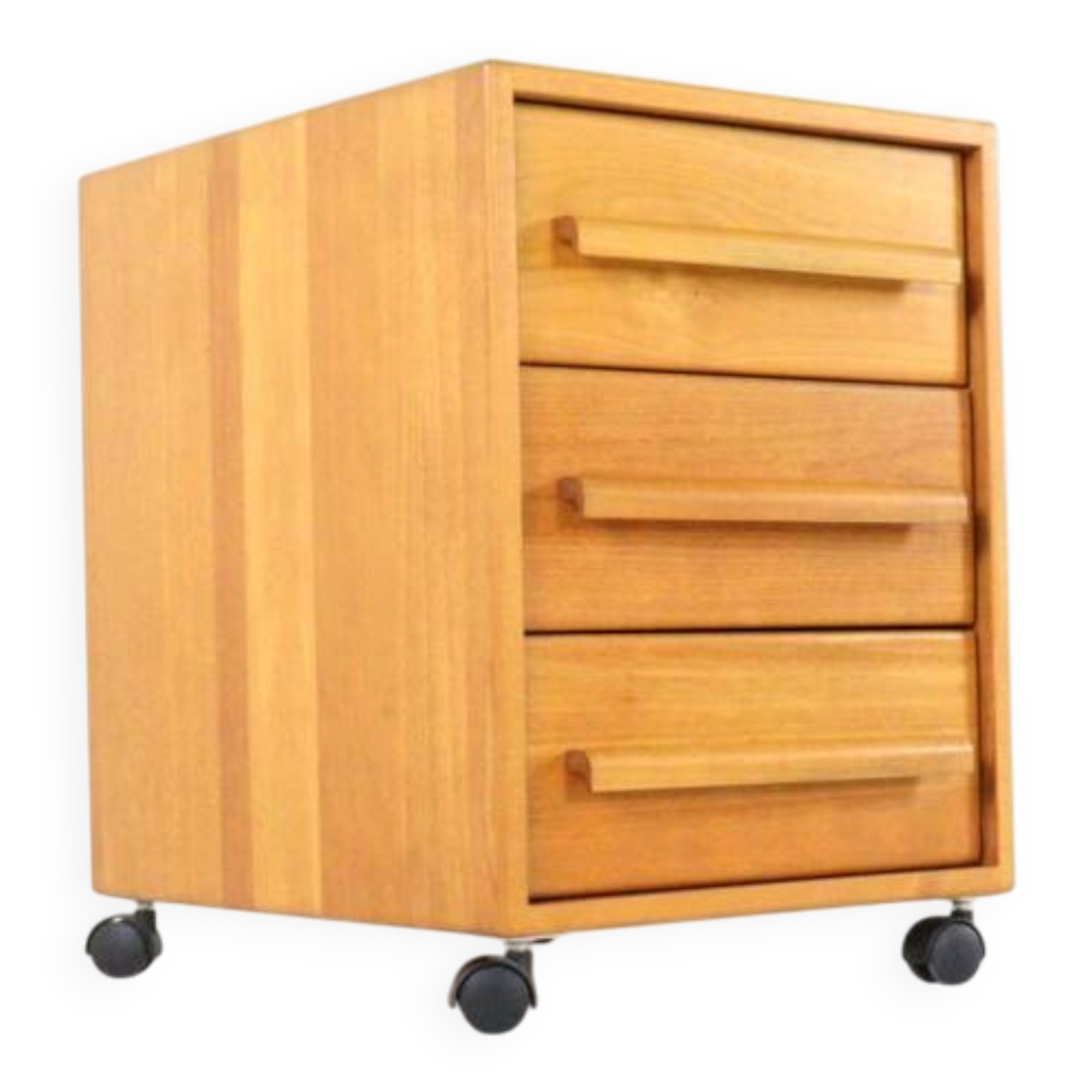 Danish chest of drawers - on wheels - mid century modern design