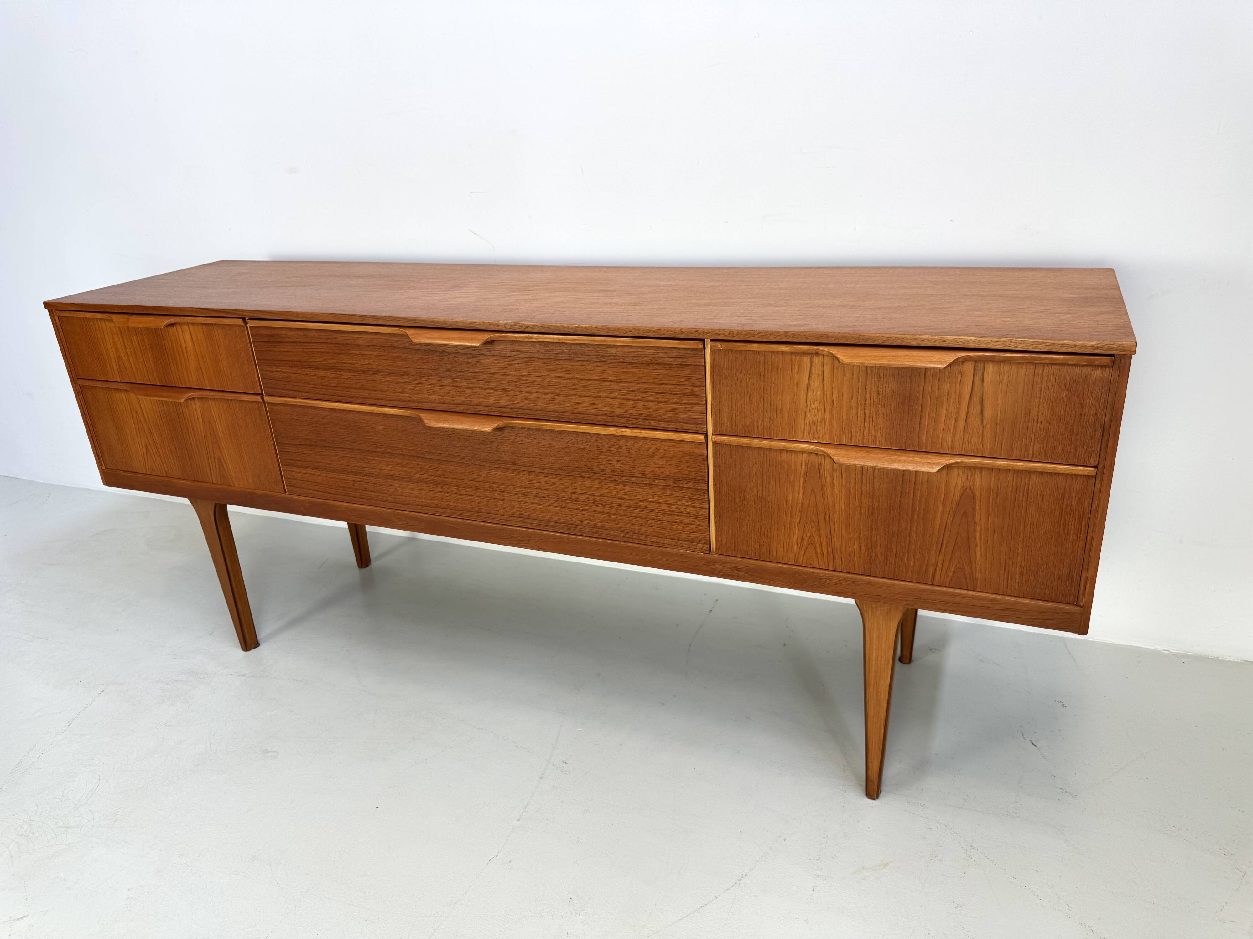 Vintage Austinsuite sideboard, designed by Frank Guille in the 1960s.