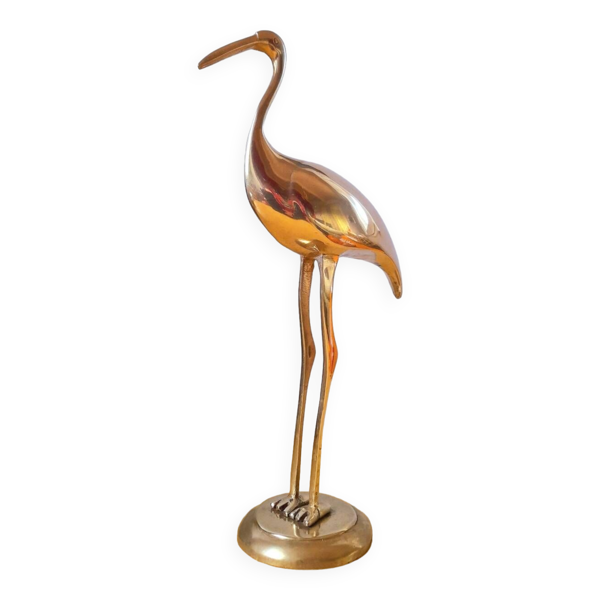 Brass ibis from the 70s