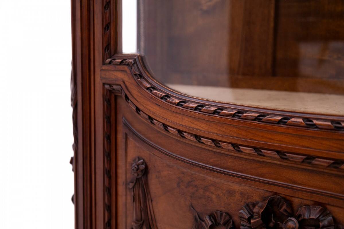Louis XVI style display cabinet, France, around 1880.