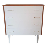 Vintage chest of drawers bobbin feet