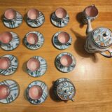 Humbert Pittari coffee service set in Vallauris