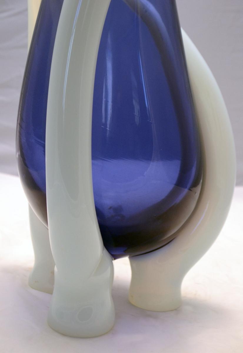 Vase by Claire Falkenstein for Salviati Murano, 1972