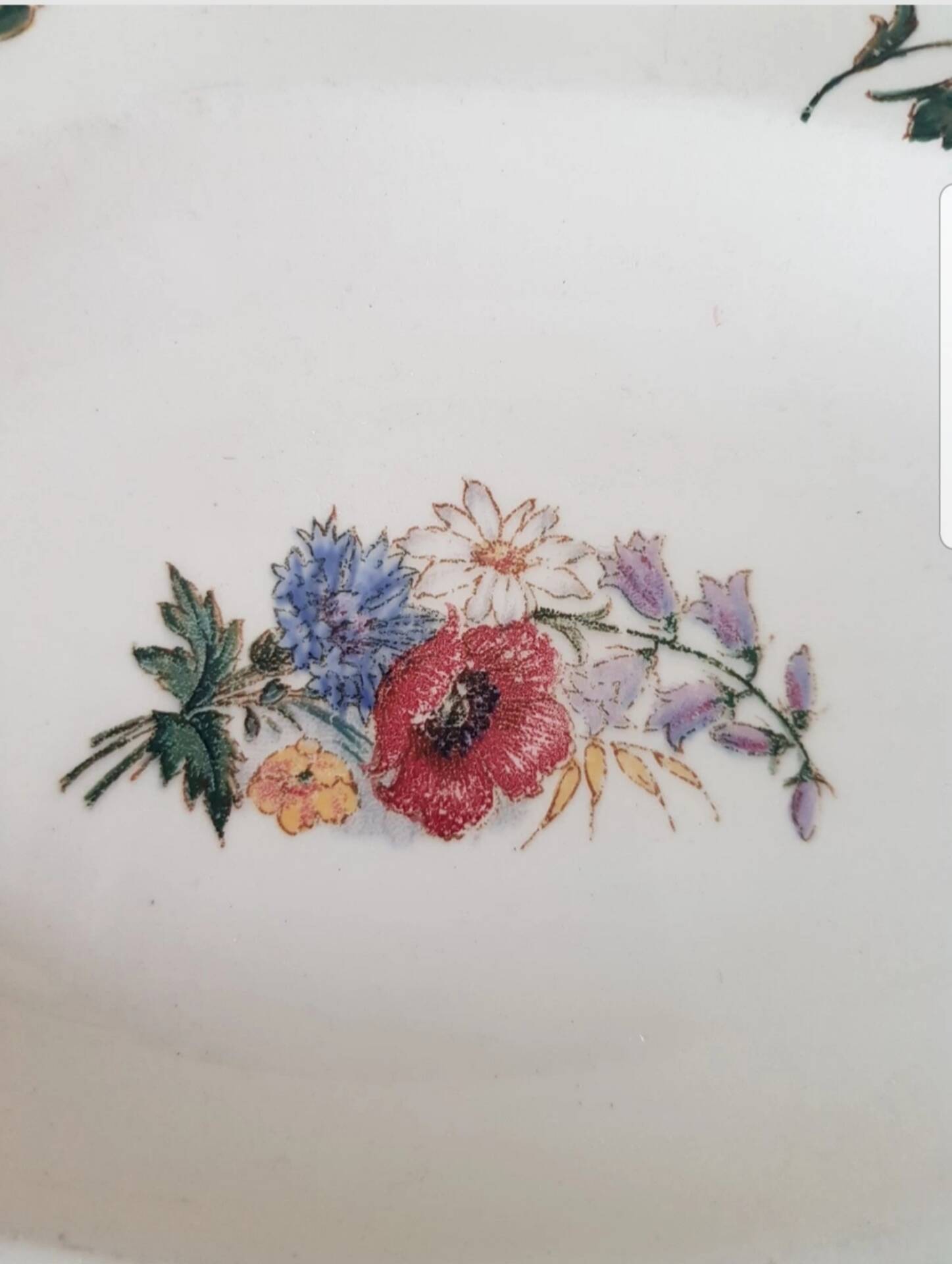 Set of 1 sauceboat and 1 dish, Sarreguemines Agreste
