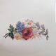 Set of 1 sauceboat and 1 dish, Sarreguemines Agreste