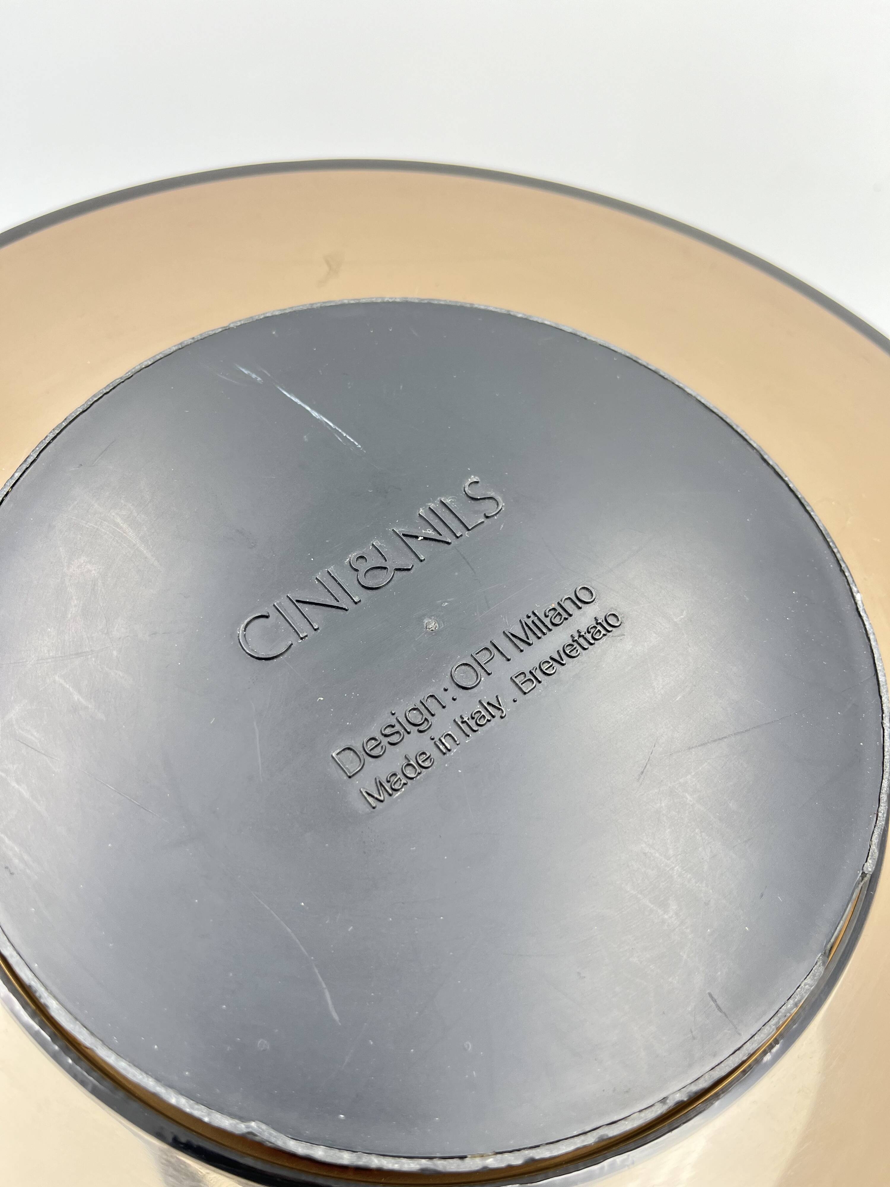 Vintage Swivel Magazine Rack by OPI Milano, Cini & Nils 1969, Italy