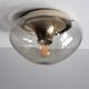 Glass ceiling lamp by Dijkstra Lamps, The Netherlands 1960's/1970's
